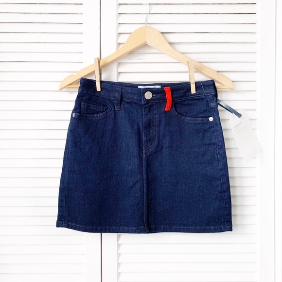 CURRENT/ELLIOT The 5 Pocket Denim Mini Skirt NWT - Picture 3 of 8